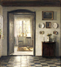 Carl Vilhelm Holsøe (Danish, 1863-1935) The sunlit room