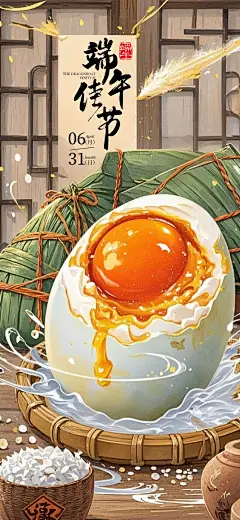 端午节微海报_图小满_作品共享拿收益_免费PPT模板_海报模板_PSD源文件下载_设计灵感素材网