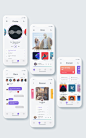 Music App UI Design Concept. : Simple Music App UI design, which i have designed as a daily challenge under Adobe XD