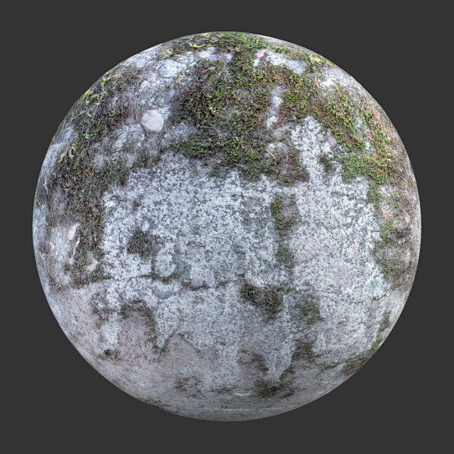 concretemossy003sphere