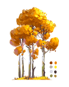 李瓜瓜~采集到插画植物