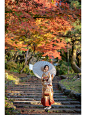 京都约拍｜秋天的京都也很美