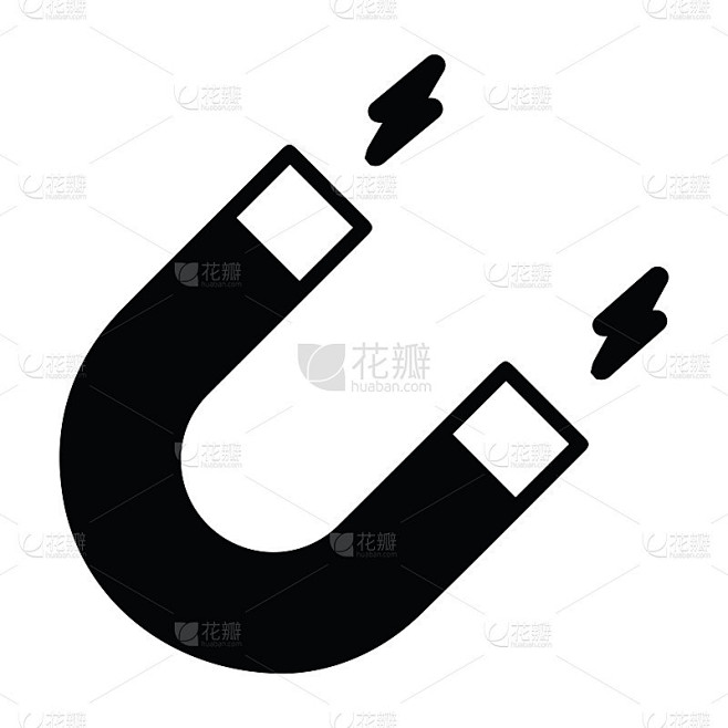吸引力，磁铁，磁性图标
