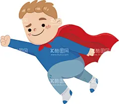 卡通超人  - 源文件下载【酷图网】超人爸爸,超人,卡通超人,非行人,卡通男超人