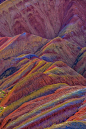 张掖丹霞地貌：中国颜色最多的山
