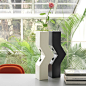 Duo Vase for Cappellini（创意陶瓷花瓶）-爱莎酒店家具/定制家具
