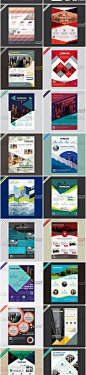 A4宣传单DM封面企业公司介绍手册图文H5排版矢量资源平面设计素材-淘宝网