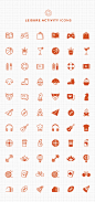 66 Free Line & Filled Leisure Activity Icons  : Feel free to use these icons in your personal and commercial projects. :)