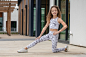 Kids Printed Tight Carerra Marble : We love our Printed Signature Tight so we took it down to kids sizes! This everyday tight, is made in our soft, cotton-like, stretch fabric. Trust us, they won't want to take these off! Our performance fabric is mildly 