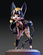Tiny Poker Queen_猛犸不上ban作品_角色/人物/生物_CG模型网
