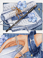 分镜插画｜蓝色浪漫