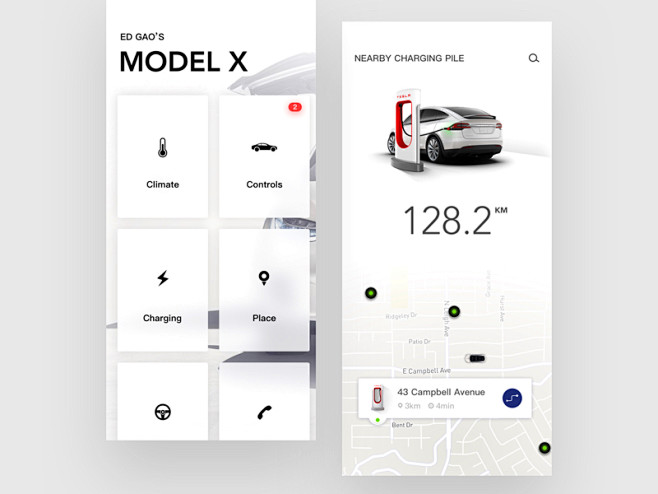 Tesla Car Owner App