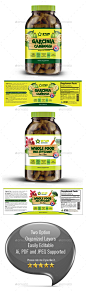 维生素补充剂标签模板——包装印刷模板Vitamin Supplement Label Template - Packaging Print Templates藤黄、樱桃、容器、公司、企业身份,纤维粉、藤黄属植物,大蒜,生姜片,绿色,健康,标签,维生素,肌肉,营养,ω3ω7包,包装,包装,印刷,打印好了,打印出来,产品,紫色,红色标签,补充,模板,乳清蛋白,锻炼 cambogia, cherry, container, corporate, corporate identity, fiber powder,