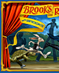 Brooks Running Run Happy Circus Bus : Brooks Running shoe traveling bus campaign