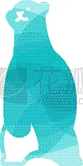 品牌名称,熊,图标,可爱的,商务,野生动物,半挂式卡车,雪,模板,设计