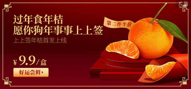 上上签砂糖桔banner