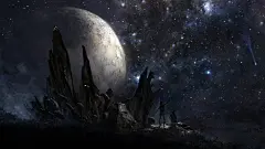 震撼 地球 桌面壁纸 星际 背景图片 太空 电脑壁纸  史诗 宇宙 高清手机壁纸  爆炸 火焰 星球 小行星 撞击地球 