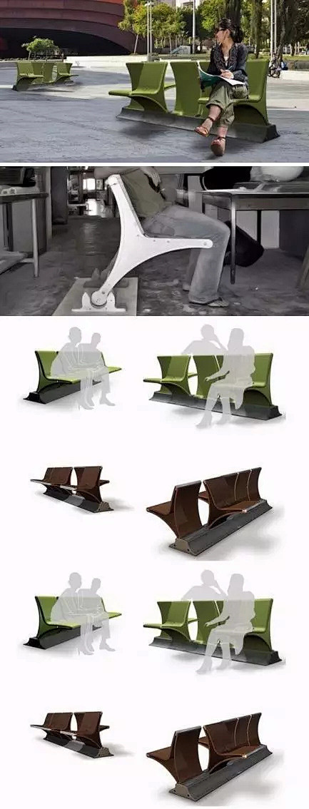 100款创意公共座椅设计·素材