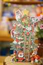 特。日本直送 圣诞立体贺卡【卡通系列】面包超人 snoopy 姆明-淘宝网