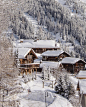 瑞士冬日雪景 清冷肃穆的美 ​​​​