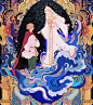 灵感公园|绝美装饰风格插画顶级配色⚜️