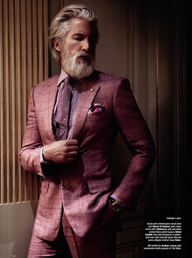 真正绅士的奢华西装格调aidenshaw时尚欧美搭配男模型男