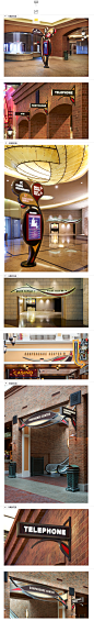 Ameristar St. Charles酒店寻路标牌系统设计 设计圈 展示 设计时代网-Powered by thinkdo3