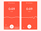 语音界面UI设计Sound Recorder App #2 - 图翼网(TUYIYI.COM) - 优秀APP设计师联盟