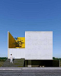 The result of an architectural design workshop for a single family home, this option by Zaira Anaid Carbajal Abud is one of my favorites. Sited in Mexico, it's got all the classic elements to cope with a hot climate: light colored, no windows with direct