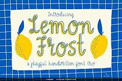 3款可爱俏皮趣味卡通贺卡儿童画册童话书籍封面标题手写英文字体