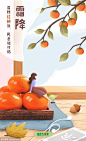 二十四节气霜降海报赏析【品牌】