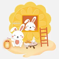 中秋节电商促销可爱矢量插画月兔月饼屋图片大小2000x2000px 图片尺寸38.58 MB 来自PNG搜索网 pngss.com 免费免扣png素材下载！插画#灯笼#酒壶#卡通手绘#可爱#品月饼#矢量#梯子#屋子#月饼#月兔#云#中秋节电商促销#
