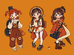18Draw采集到Q版人物