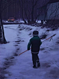 [看看]瑞典插画师Simon Stalenhag：科幻