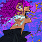 nft nftart nft art NFTS nftartist Digital Art  design ILLUSTRATION  Character design  anime