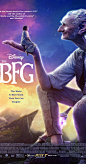 The BFG (2016) : Directed by Steven Spielberg.  With Mark Rylance, Ruby Barnhill, Penelope Wilton, Jemaine Clement. A girl named Sophie encounters the Big Friendly Giant who, despite his intimidating appearance, turns out to be a kindhearted soul who is c