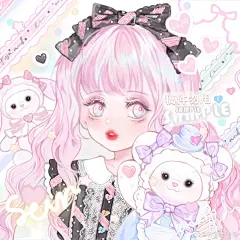 最近画的lolita类头像
幸运的接到了自己比较喜欢的小裙子 ​​​​ _插画_T2020427 