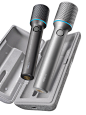 Wireless car microphone