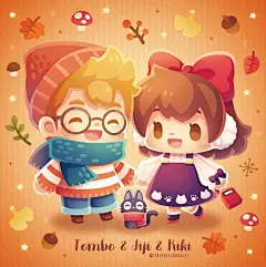 超萌画风宫崎骏手绘
ins:firepiggydoodles