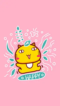 春天你好啊～哈咪猫手机壁纸