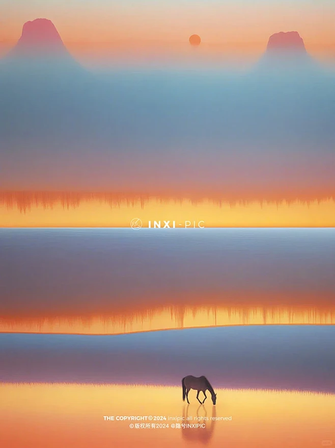 HORSE自由致远_马系列视觉插画 - ...