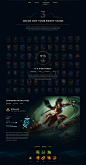 League Client Update: Welcome Home : With the client update, we had a rare opportunity to redesign huge chunks of the League player's experience. This is quick tour through the changes we made for the client's new Home, Profile, and Collection tabs. These