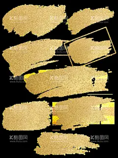 浅金色金属磨砂质感毛笔背景框  - 源文件下载【酷图网】浅金色,金属,磨砂,质感,对话框,背景框,