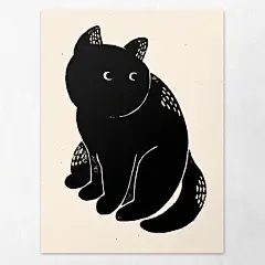 婀娜的黑猫 ​​​​