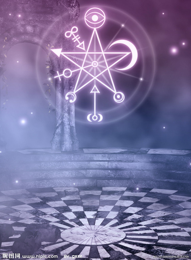 小羊大鹿从bugio0转采于2020-11-03 17:09:34魔法背景潮流素材小羊