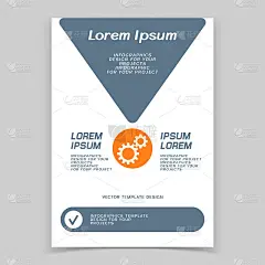 Brochure cover or web banner design