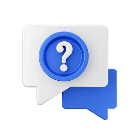 Faq Message 3D Icon图片_3d小部件（设计素材png）图片素材-花瓣网