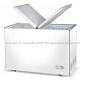 Custom Ice Cream Chest Freezer Top Open Solid Door For Restaurant