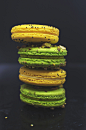 macarons, lemon and pistachio #赏味期限#蛋糕