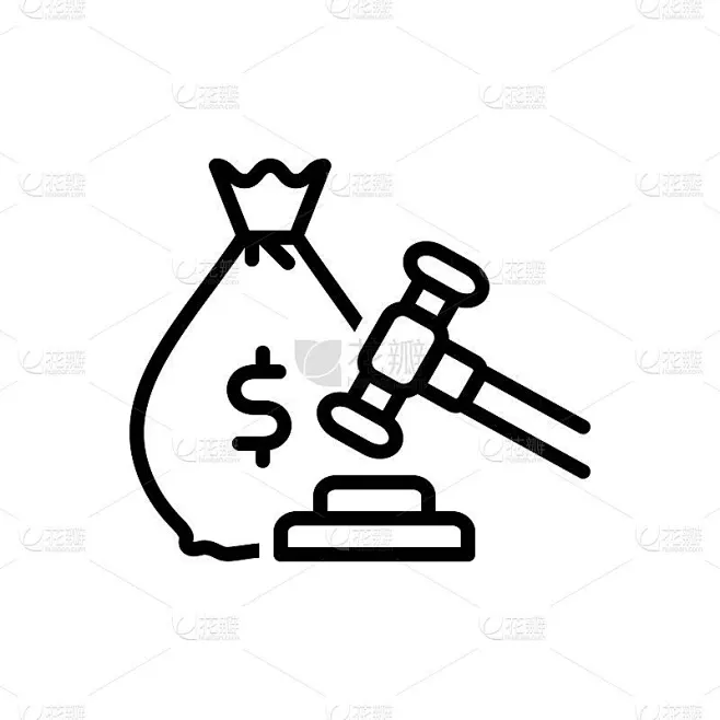 罚款罚金素材-花瓣网